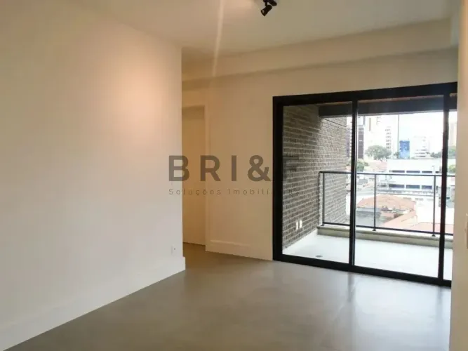 Apartamento Mobiliado Pinheiros, 74m² para locação 1 suíte, varanda, 1 vaga