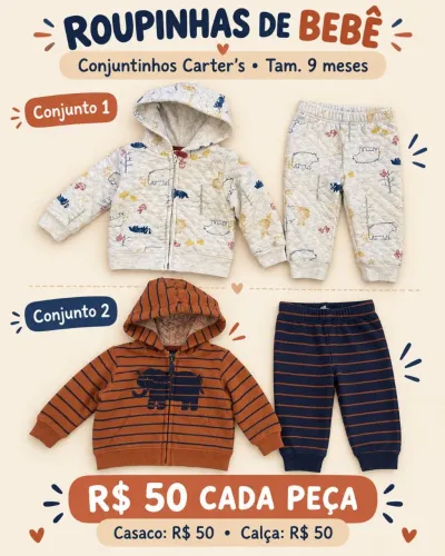 Roupa de bebê carter's 