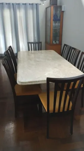 Mesa de jantar 8 lugares