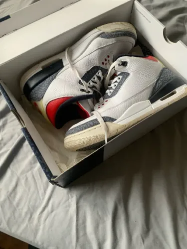 Tênis air Jordan 3 retrô modelo relíquia