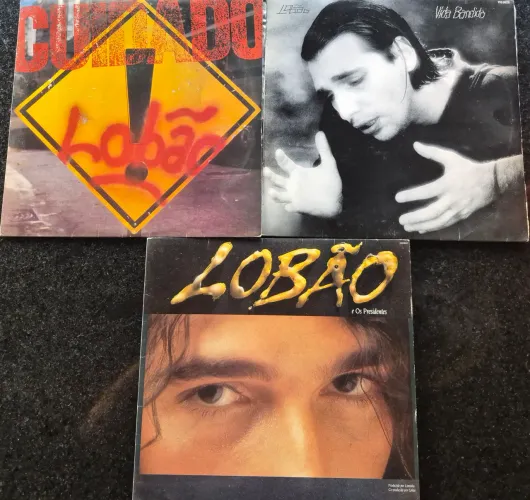 Vinil coletânea de rock Lobão