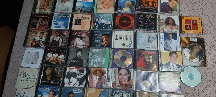 Cds simples, duplos e tríplo