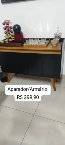 Aparador / Buffet / Armário Multiuso Retrô 4 Portas - Excelente Estado - R$ 300