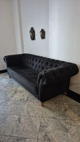 Sofá Chesterfield 4 lugares