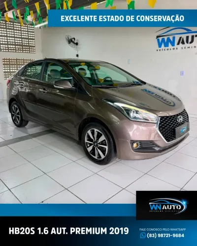Hyundai HB20S Premium 1.6 Flex 16V Aut. 4P 2019