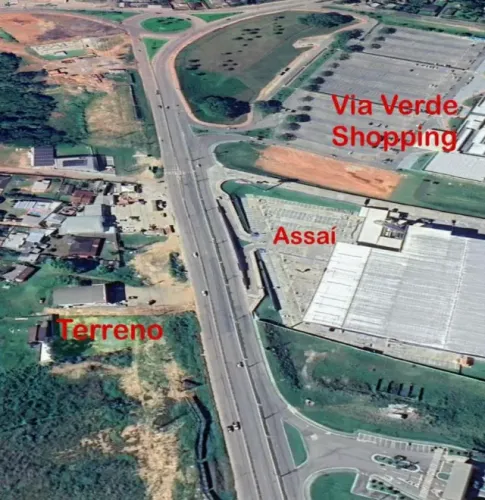 LINDO TERRENO NA VIA VERDE (EM FRENTE AO ASSAI) COM 1. 200 METROS QUADRADOS