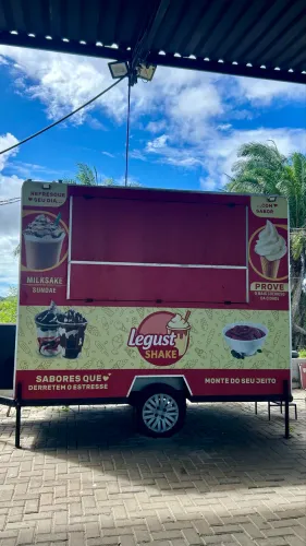 Trailer Food Truck 3x2m ACM/Inox + Mixer Profissional