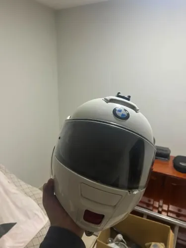 Capacete Articulado/Escamoteável BMW Motorrad ? Branco Perolado