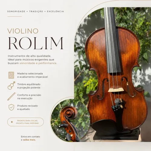 Violino De Oficina Rolim Mod.Master