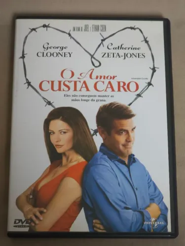 DVD - O Amor Custa Caro - George Clooney - Catherine Zeta-Jones - Dublado