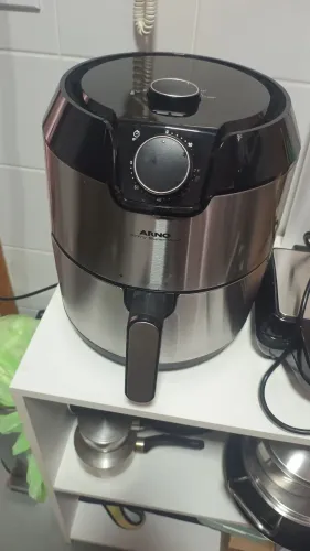 Fritadeira sem Óleo Airfryer Arno Super Inox 4,2L IFRY 220V