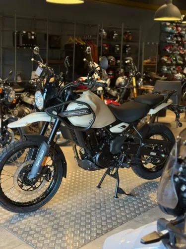 ROYAL ENFIELD HIMALAYAN 450 KAZA BROWN