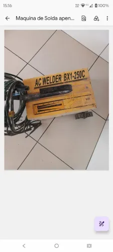 Máquina de solda AC Welder BX1 250 C
