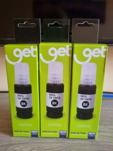 Refil de tinta Get Epson L3110/L3116/L3150/L3250 70ML Preto