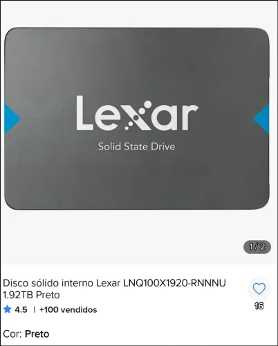 SSD 1,92TB