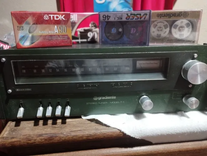 Tuner gradiente T1 com alças todo original ótima serigrafia