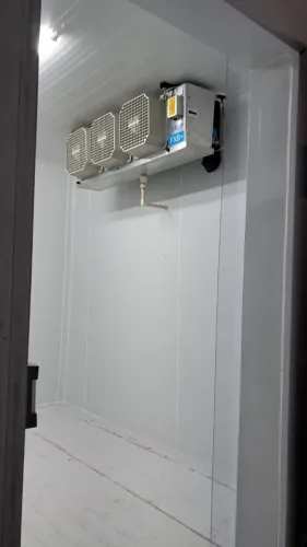 Camara fria completa, comportas de vitrine