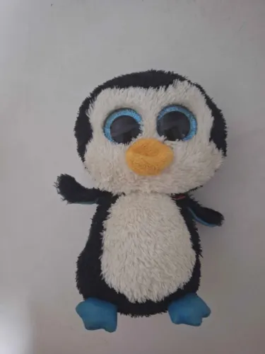 Pelúcia Pinguim Original Ty Beanie Boos Waddles