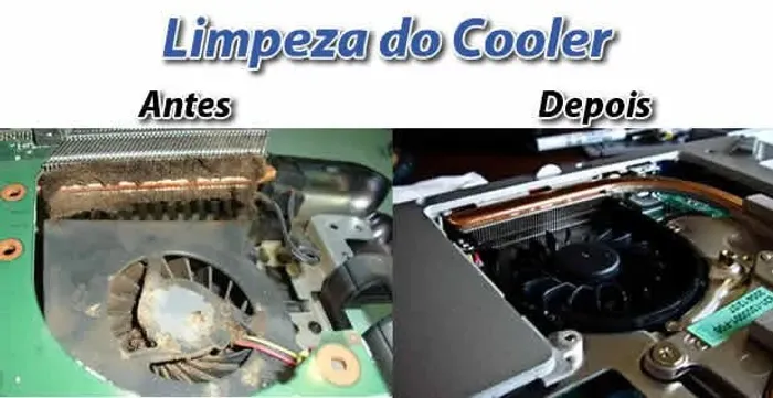 Limpeza de notebook, com troca de pasta térmica 