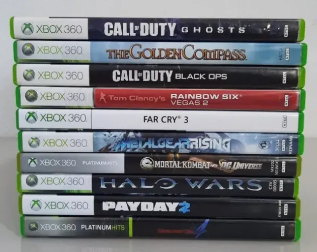Jogos de Xbox 360 Originais Mídia Física