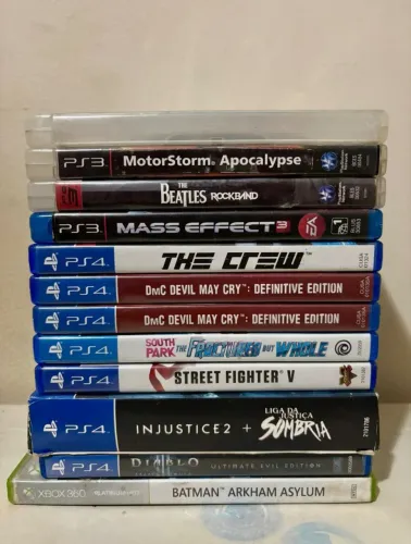 Jogos PS3, PS4 e XBox 360 a partir de 30,00