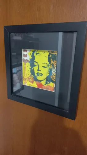 Quadro com efeito profundidade Marlyn Monroe