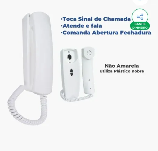 Interfone novo