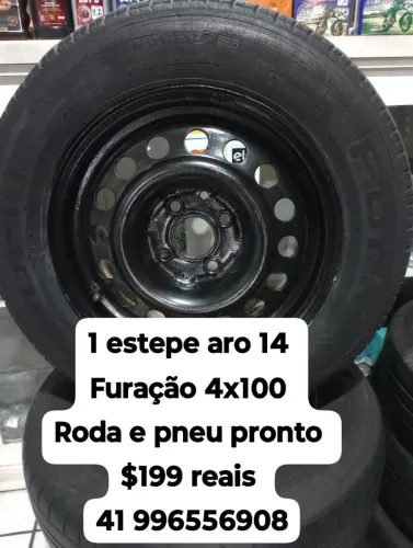 Estepe aro 14 Volkswagen gol Saveiro Voyage Patati Santana Passat G5 G6 G7 G8 UP golf 