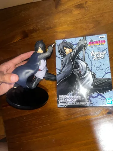 Figure Sasuke Uchiha Boruto Original Banpresto Vibration Stars Original Naruto Shippuden 