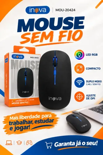 Mouse Inova Sem Fio 