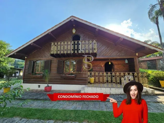 Chácara com 5 dormitórios à venda, 2047 m² - Cinco Lagos - Mairiporã/SP