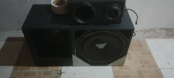 Caixa de som completa 