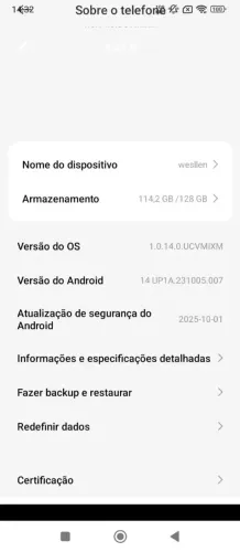Celular redmi