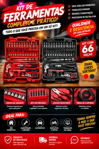 kit de ferramenta pratica