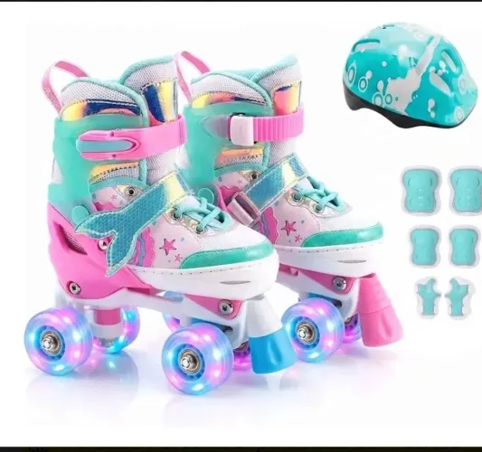 Patins e proteção numeração: 29 até 34.