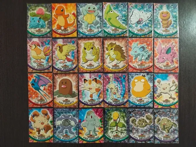Lote de Cartas Pokemon Topps