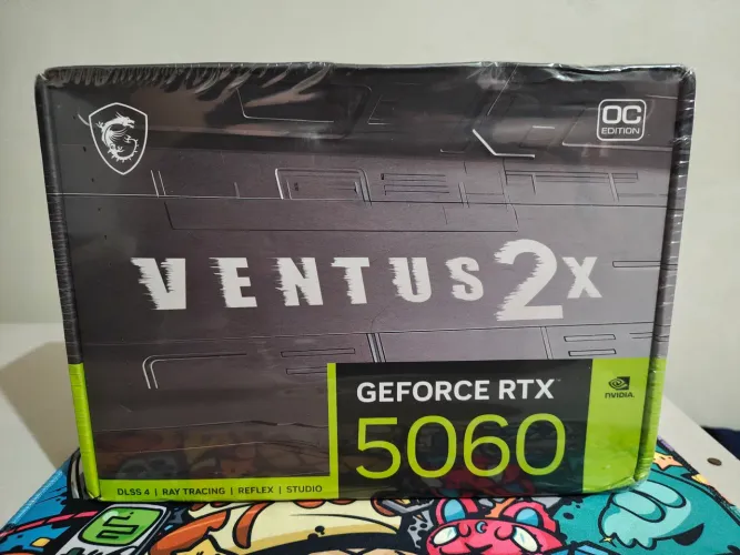 Placa de Vídeo RTX 5060 MSI Ventus 2X OC - Nova