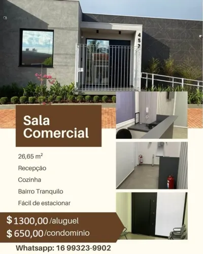 Sala Comercial Sertãozinho