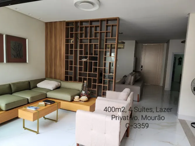 Renaissance Duplex alto padrão, 376m2, 3 salas, 4 Suítes, Piscina, Mobiliada. RUA PRINCIPA