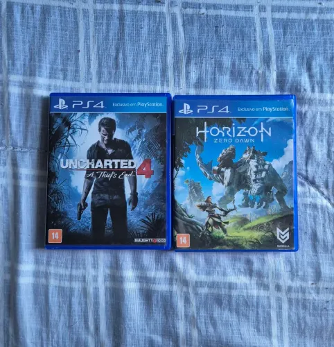 Uncharted 4 e horizon zero down