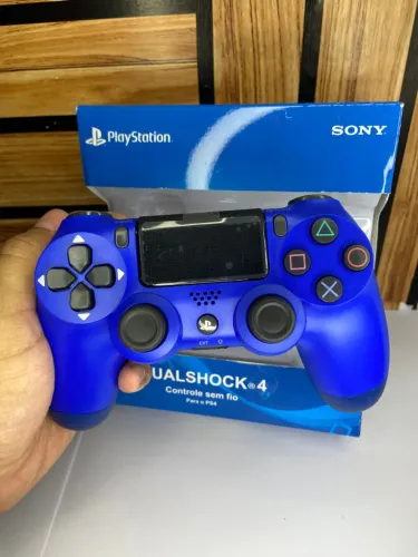 Controle Ps4 Sem Fio Azul an16