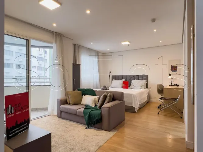 Flat Saint Charbel disponível para venda com 44m², 01 dormitório e 01 vaga de garagem