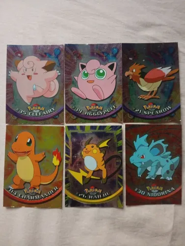 CARTAS POKEMON TOPPS FOIL