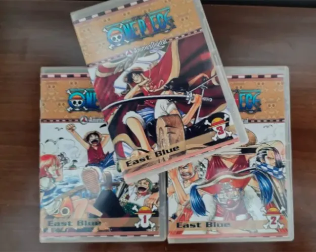 Coleção DVD's One Piece + Filmes (44 DVD's)