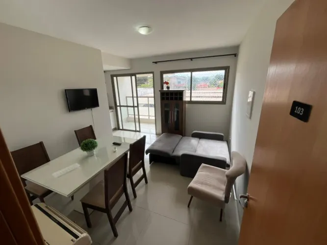 Flat Mobiliado para Locação no Ed. Executive Residence
