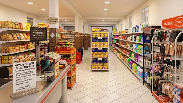 Vende-se Mercadinho na Estação - Itaporanga D'Ajuda - Ótimo Faturamento