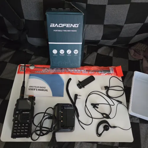 Rádio Comunicador Baofeng K5Plus (Estado de Novo) + Antena Brinde