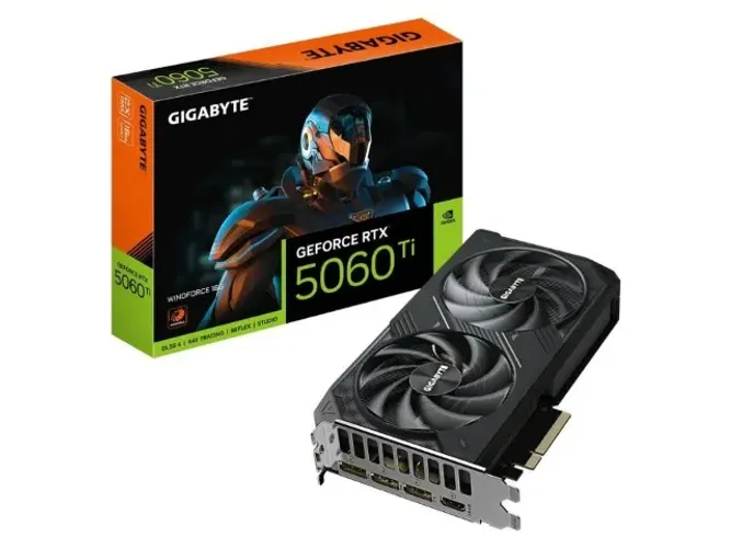 VGA PCI-e GeForce RTX5060Ti GiGABYTE Gaming OC 8GB DDR7 128 bits [9VN506TGO8-00-G10] 
