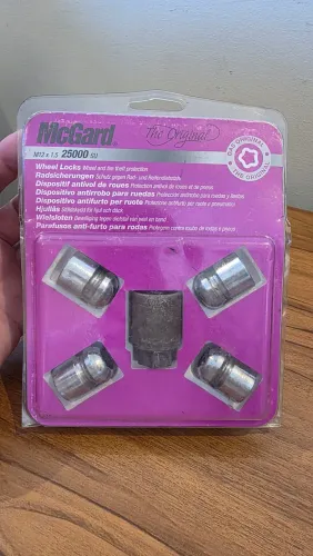 Trava de Roda McGard 25000SU M12x1,5 Honda CR-V Civic Fit - Kit Completo