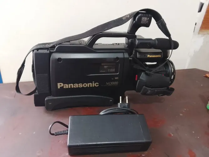 Filmadora Antiga Panasonic M3000 VHS - Raridade / Colecionador